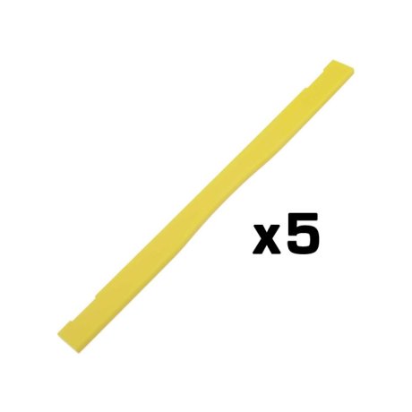 5 Lames QUICKBOX™ QSX jaunes 16.5 cm (collage) TAPETECH